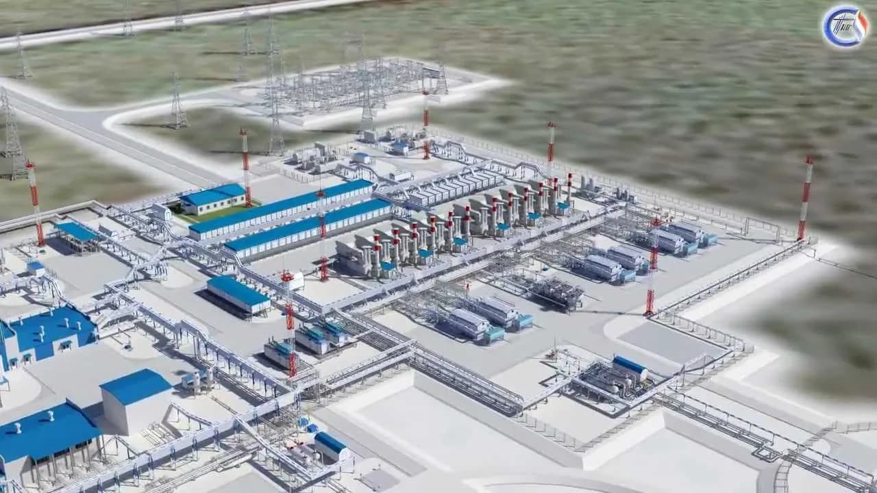 Трёхмерная модель площадочного объекта нефтяного месторождения