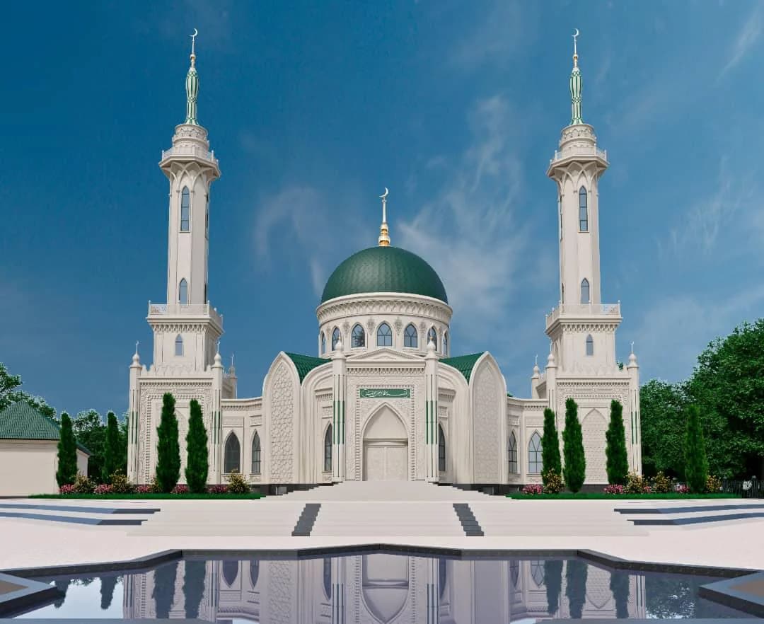 Мечеть в Нижневартовске с двумя минаретами